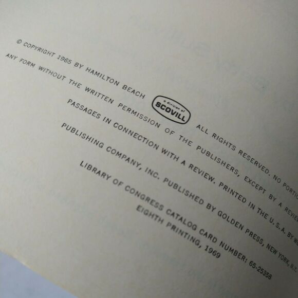 Blender Way To Better Cooking Cookbook‎ - Vtg 1960s Illustrated / ephemera - Picture 11 of 13